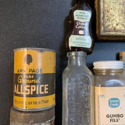HUGE Vintage Drug / General Store Advertising Tins Bottles Boxes