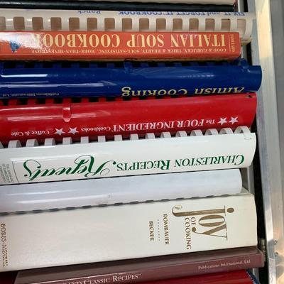 HUGE Cookbooks Lot