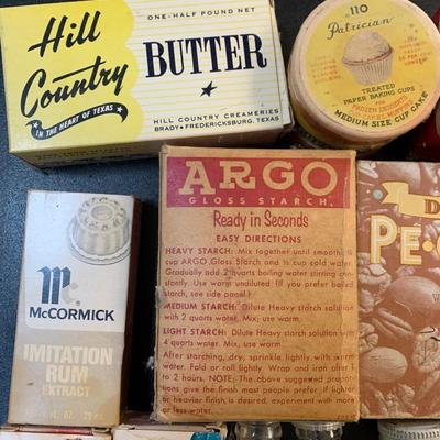Vintage Tins Spices Oil Butter Singer Sewing Machine Oil