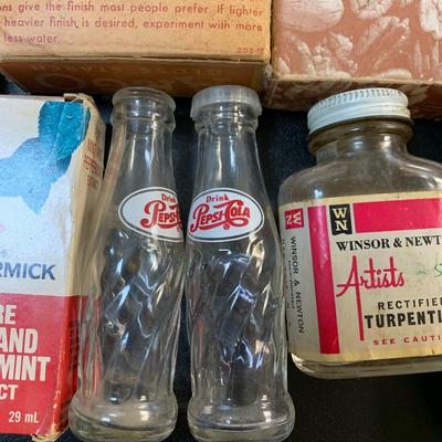 Vintage Tins Spices Oil Butter Singer Sewing Machine Oil