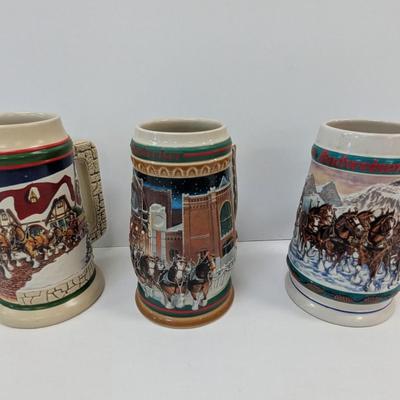 1990's Budweiser Collector's Series Steins #2