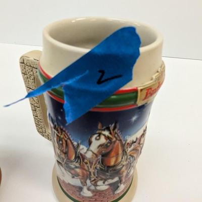 1990's Budweiser Collector's Series Steins #2
