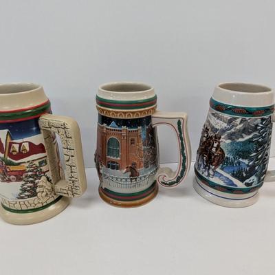 1990's Budweiser Collector's Series Steins #2