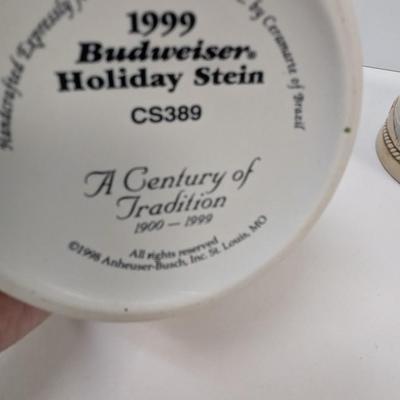 1990's Budweiser Collector's Series Steins