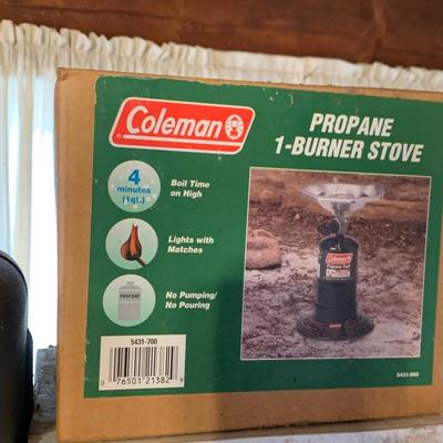 Coleman Camping Stoves Lamp Lot