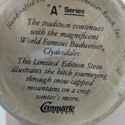 Budweiser Collector's Series Steins