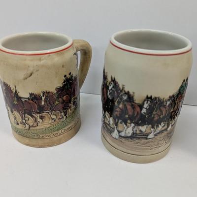 Budweiser Collector's Series Steins #5