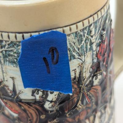 1980's Budweiser Collector's Series Steins #10