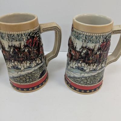 1980's Budweiser Collector's Series Steins #10