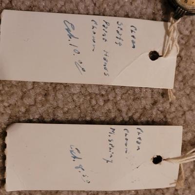 Two very old antique ladies watches