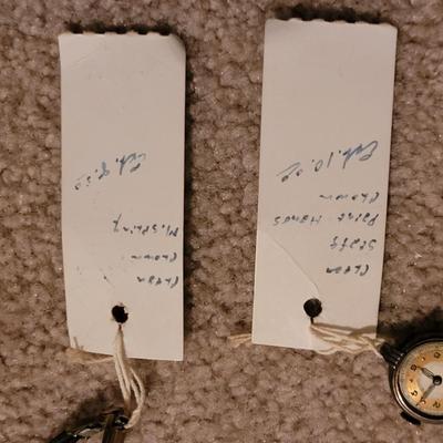 Two very old antique ladies watches