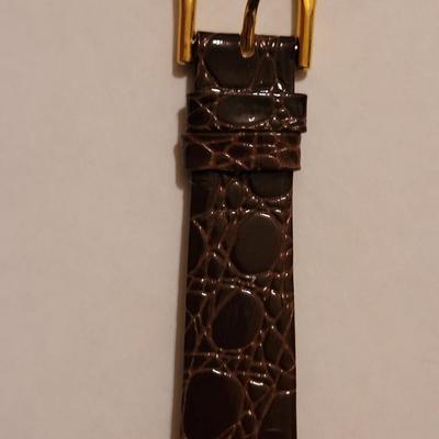 18 Karot gold plated watch