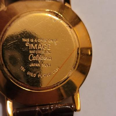 18 Karot gold plated watch