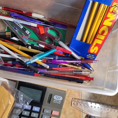Lot of office supplies