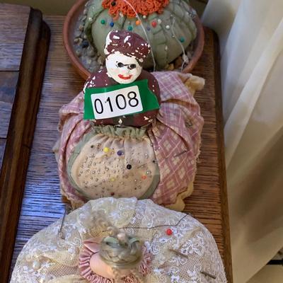 Vintage Pin Cushions Lot