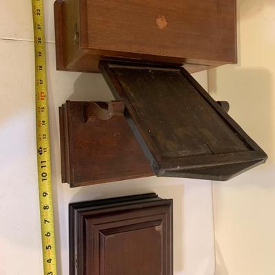 Vintage Jewelry Box / Shaving Mirror Lot