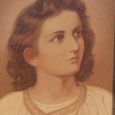Gold Gilt Framed Religious Art