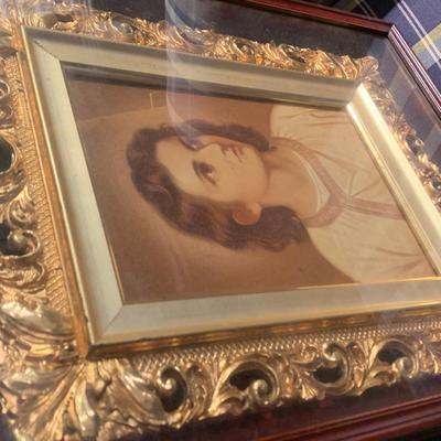 Gold Gilt Framed Religious Art