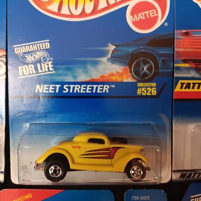 6 UNOPENED HOT WHEELS CARS