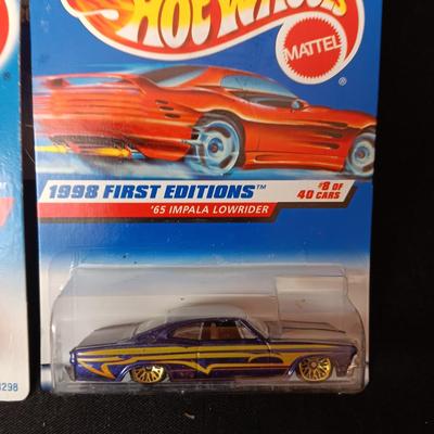 6 UNOPENED HOT WHEELS CARS
