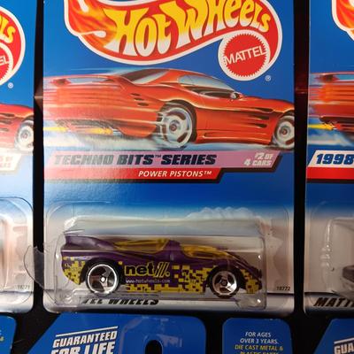 6 UNOPENED HOT WHEELS CARS