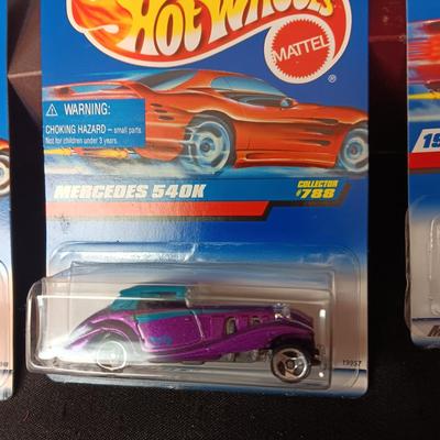 6 UNOPENED HOT WHEELS CARS
