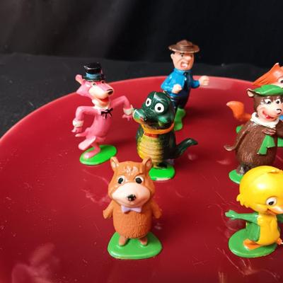 1962 MARX HANNA BARBERA PLASTIC FIGURES