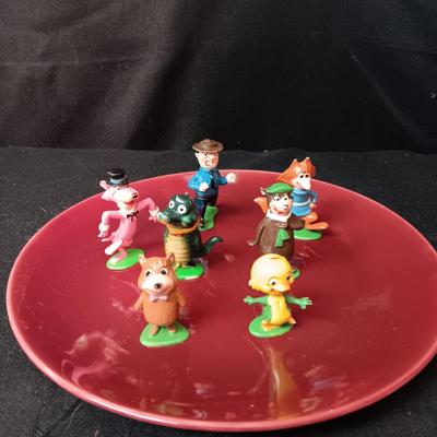 1962 MARX HANNA BARBERA PLASTIC FIGURES