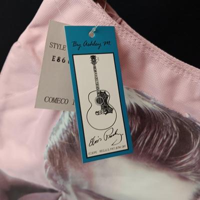 ELVIS PRESLEY TOTE BAG AND A GRACELAND PLASTIC BAG