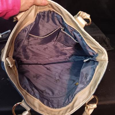 DENIM AND VINYL ELVIS PRESLEY PURSE