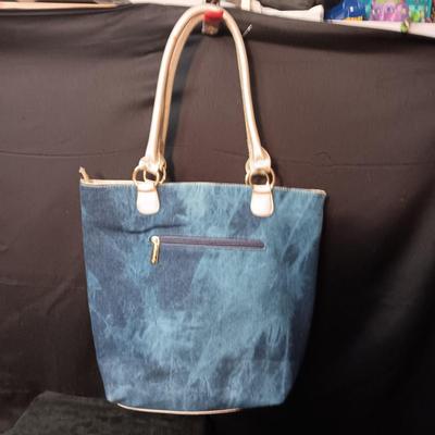DENIM AND VINYL ELVIS PRESLEY PURSE