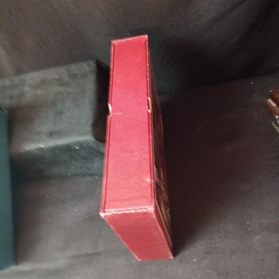 2 VINTAGE BOOK CASE GAMES
