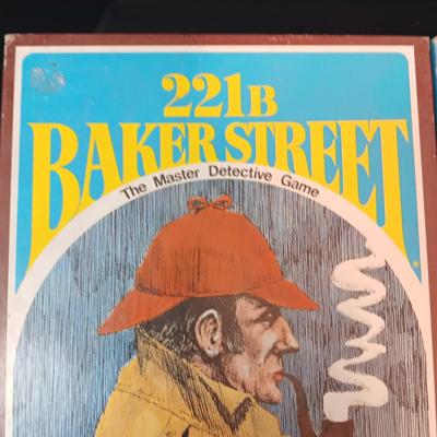 2 VINTAGE BOOK CASE GAMES