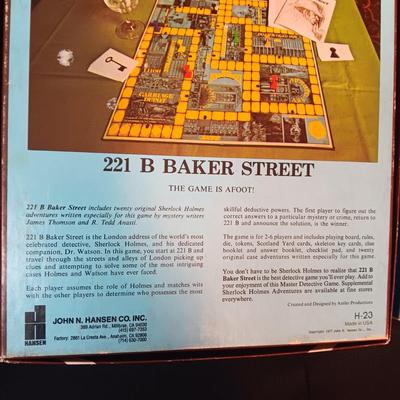 2 VINTAGE BOOK CASE GAMES