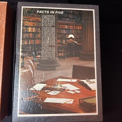 2 VINTAGE BOOK CASE GAMES
