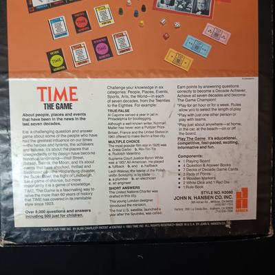 2 VINTAGE BOOK CASE GAMES