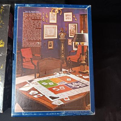 2 VINTAGE BOOK CASE GAMES
