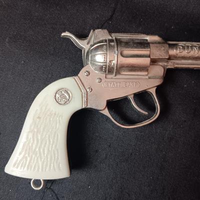 MARX THUNDER GUN AND WYATT EARP METAL TOY GUNS