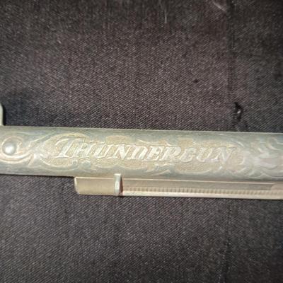 MARX THUNDER GUN AND WYATT EARP METAL TOY GUNS