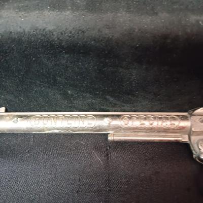 MARX THUNDER GUN AND WYATT EARP METAL TOY GUNS