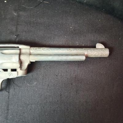 MARX THUNDER GUN AND WYATT EARP METAL TOY GUNS