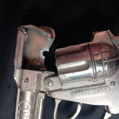 MARX THUNDER GUN AND WYATT EARP METAL TOY GUNS