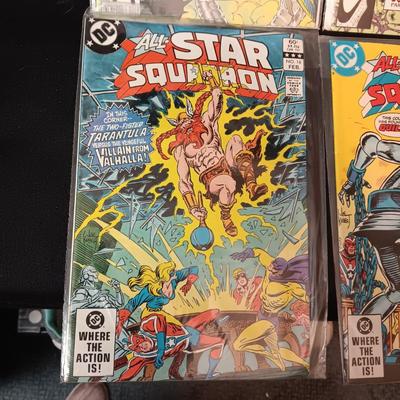 4 COMIC BOOKS IN PROTECTIVE SLEEVES