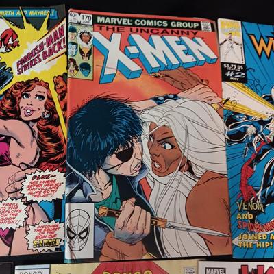 8 COMIC BOOKS