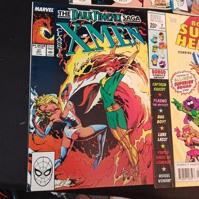 8 COMIC BOOKS