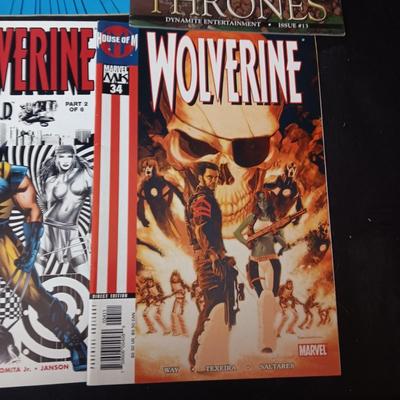 8 COMIC BOOKS