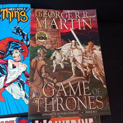 8 COMIC BOOKS