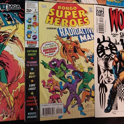 8 COMIC BOOKS