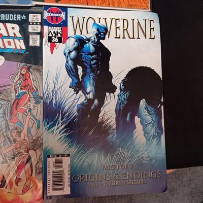 8 COMIC BOOKS