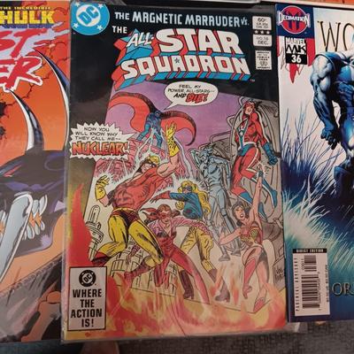 8 COMIC BOOKS